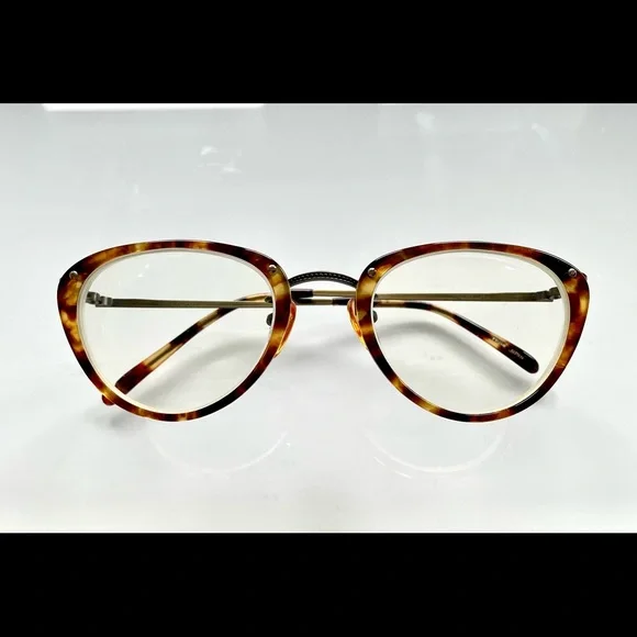 Oliver Peoples OP-9 Vintage 1980s Tortoise Eyeglasses in Mint Condition - Picture 3 of 15